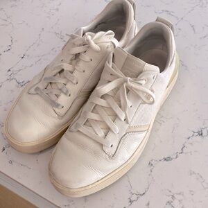Cole haan white sneakers. Gently used. Size 11